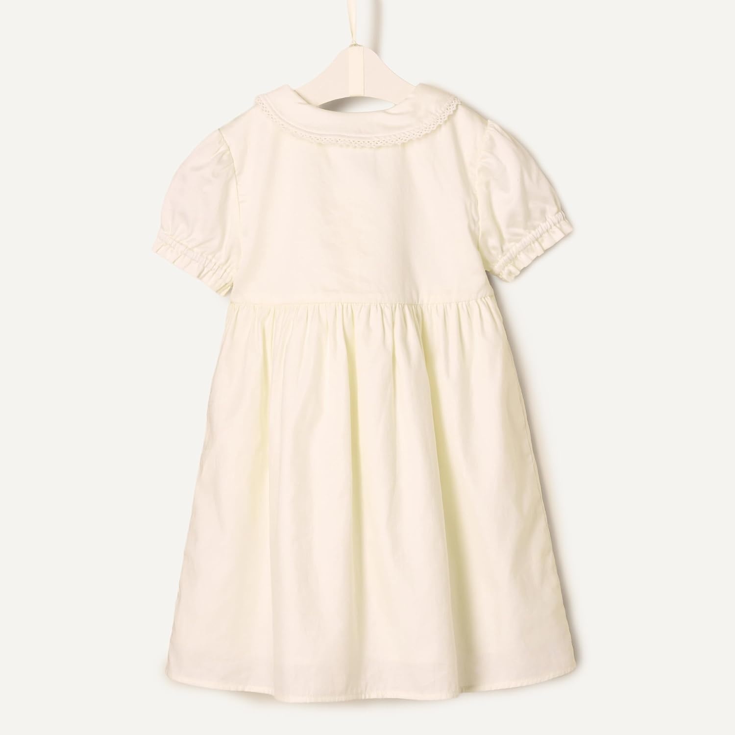 image:imageAmazon Essentials x Sofia Grainge Toddler and Baby Girls Cotton Sateen Dress with CollarIvory