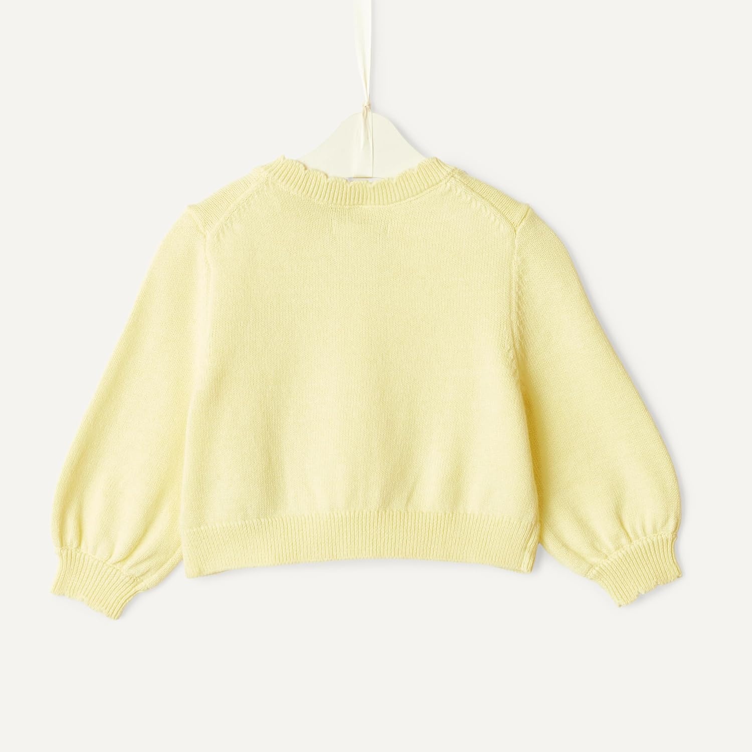 image:imageAmazon Essentials x Sofia Grainge Toddler and Baby Girls Lightweight Cotton Cardigan SweaterLight Yellow Two Lemon