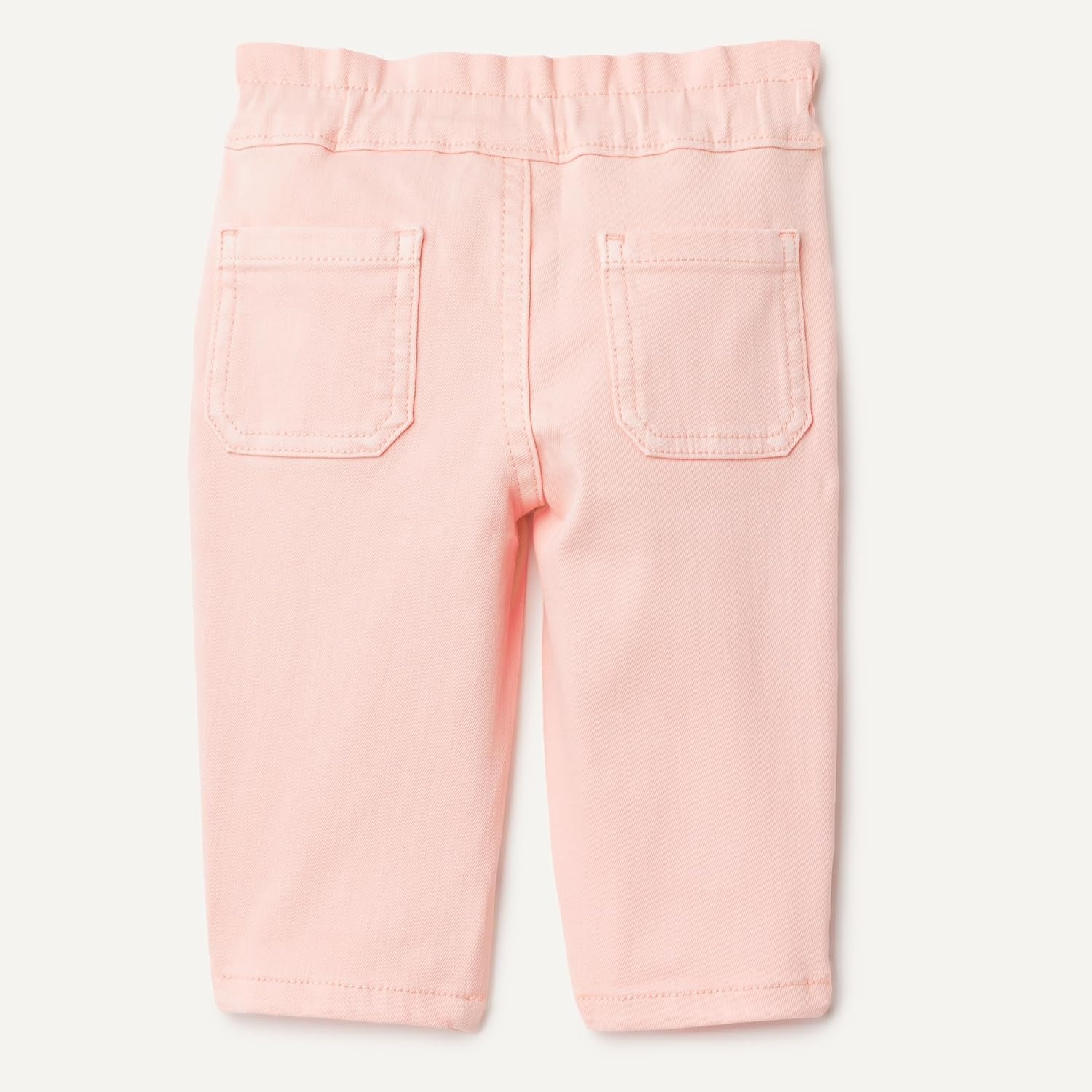 image:imageAmazon Essentials x Sofia Grainge Toddler and Baby Girls Straight Leg Jean with RuffleLight Pink