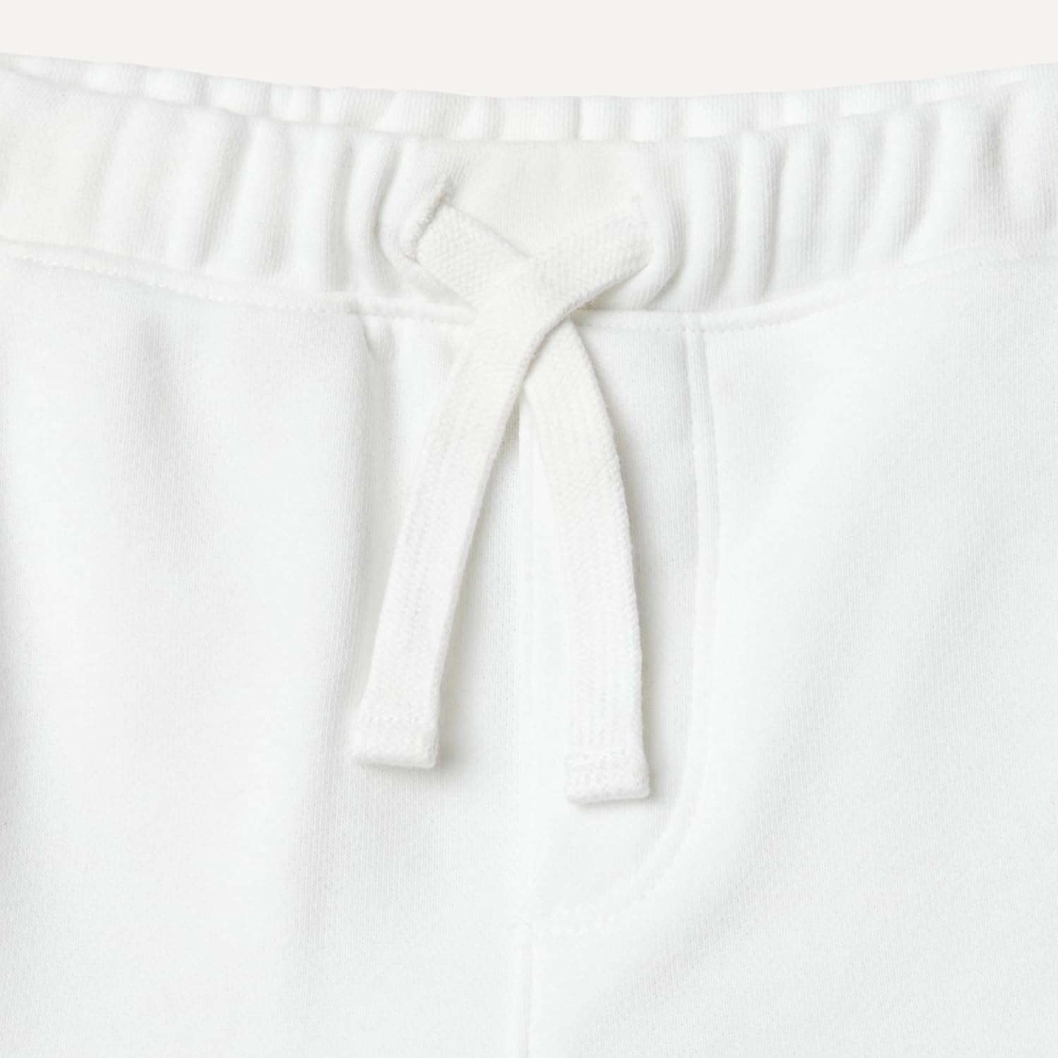 image:imageAmazon Essentials x Sofia Grainge Toddlers and Baby Boys PullOn Knit French Terry Shorts Pack of 2ElephantsWhite