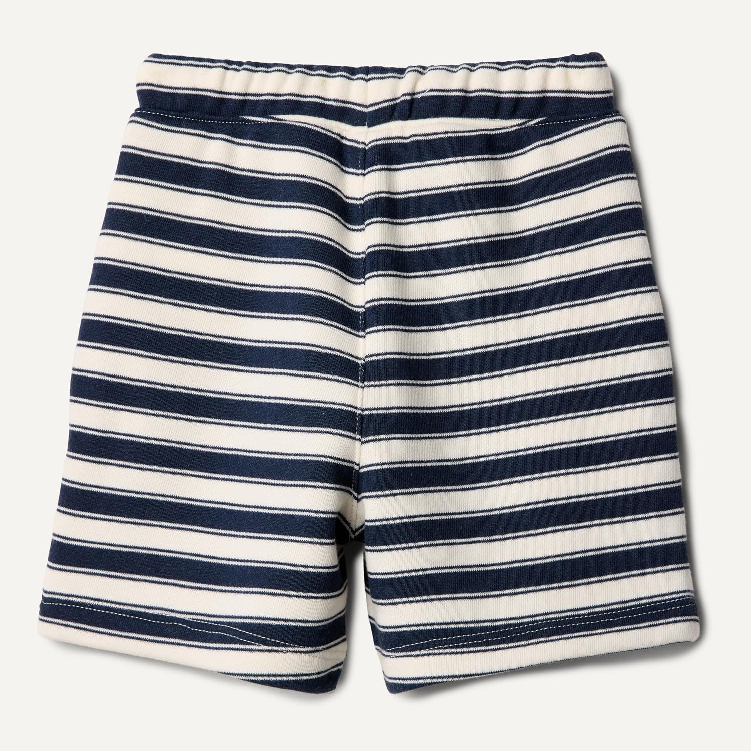 image:imageAmazon Essentials x Sofia Grainge Toddlers and Baby Boys PullOn Knit French Terry Shorts Pack of 2Light BlueStripe