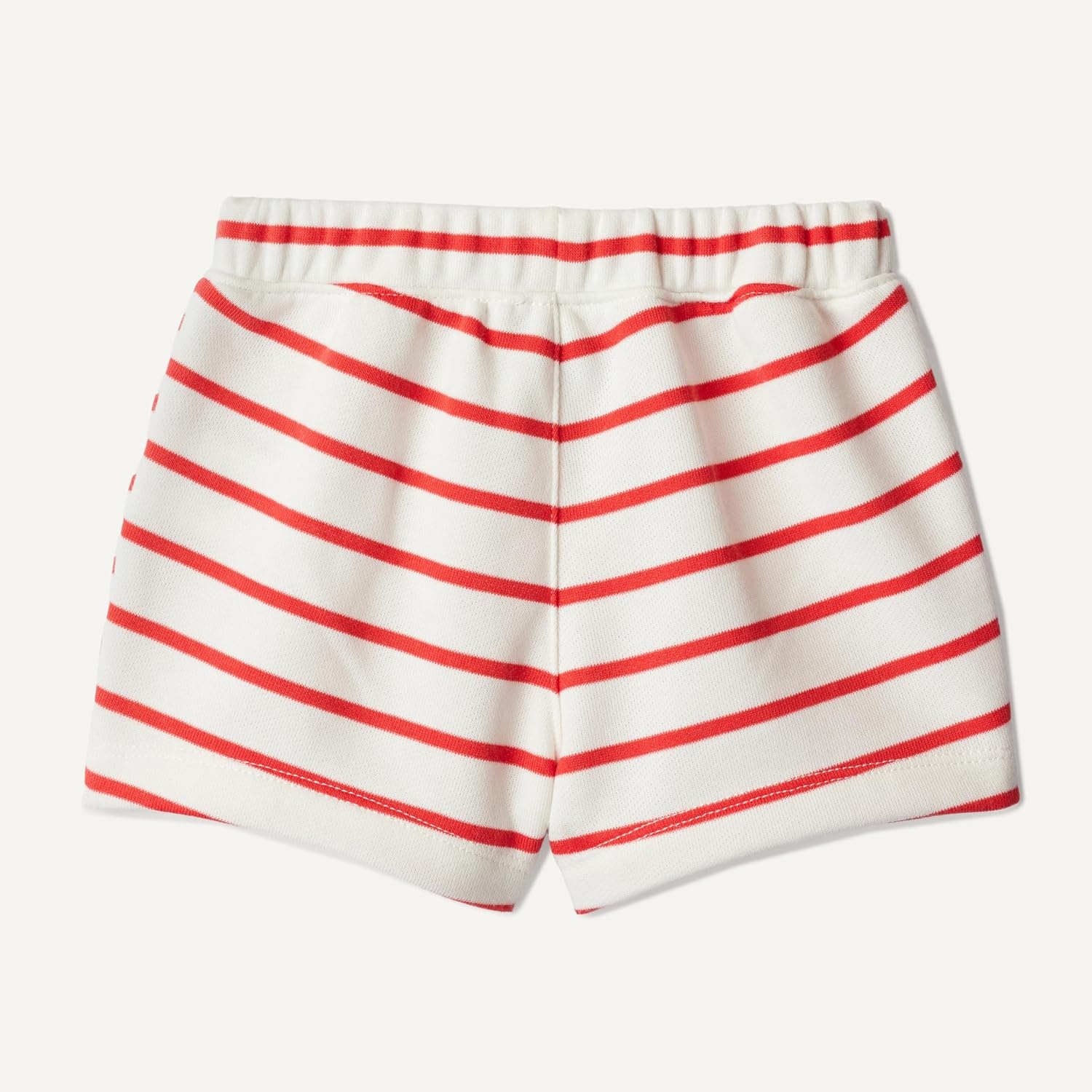 image:imageAmazon Essentials x Sofia Grainge Toddlers and Baby Boys PullOn Knit French Terry Shorts Pack of 2Petit SoleilUneven Stripe