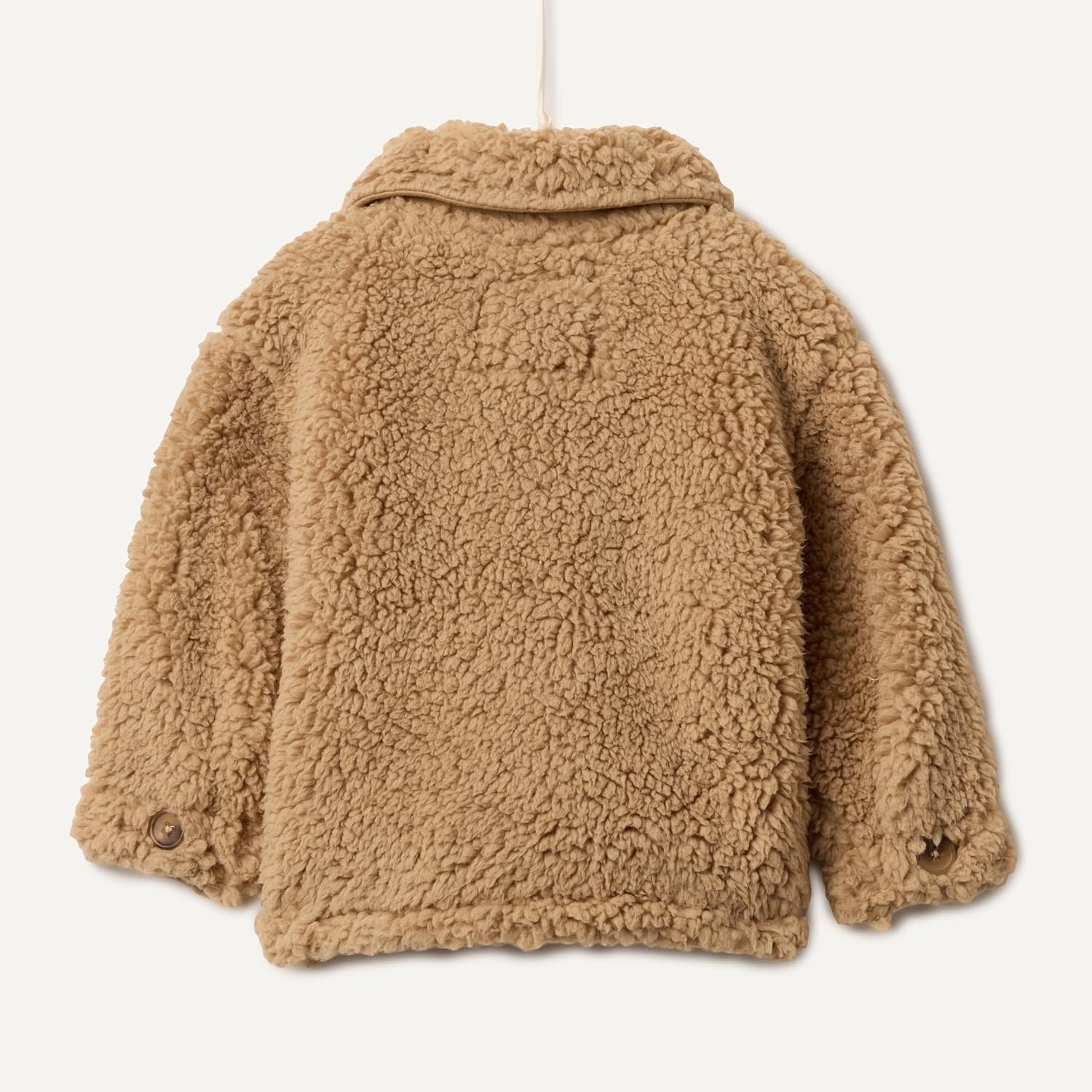 image:imageAmazon Essentials x Sofia Grainge Toddlers and Baby Boys Sherpa Fleece Overshirt JacketCamel