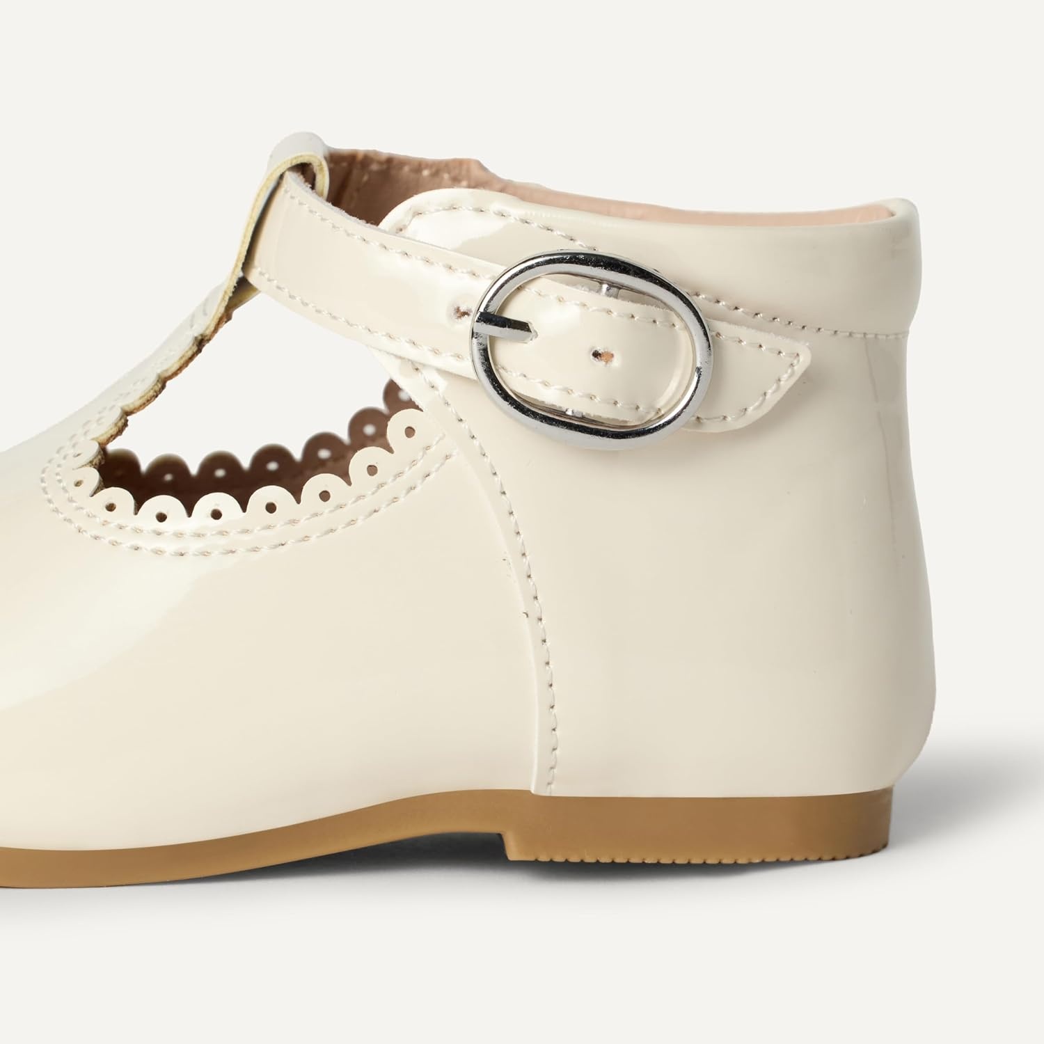 image:imageAmazon Essentials x Sofia Grainge Toddlers and Baby Girls NonSlip Mary Jane ShoesOffwhite