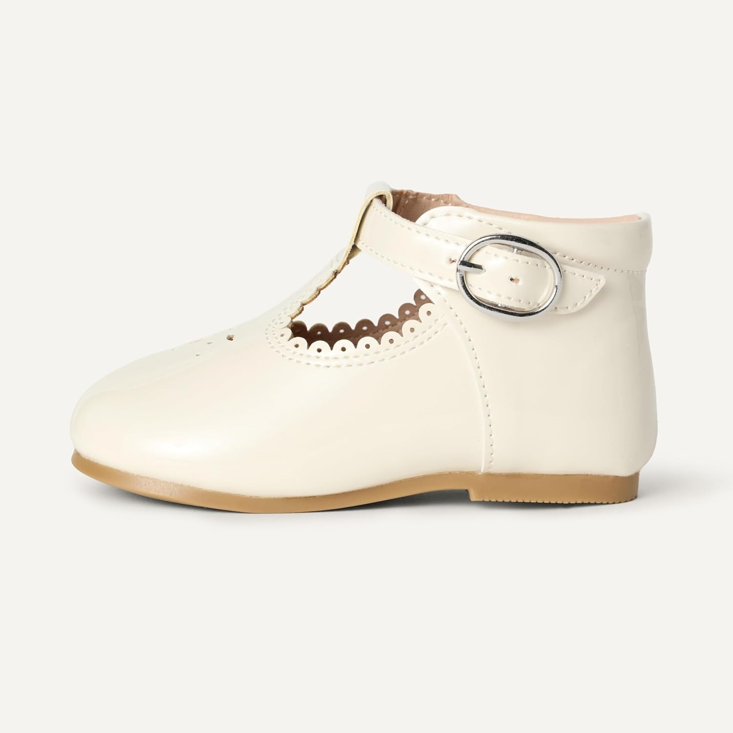 image:imageAmazon Essentials x Sofia Grainge Toddlers and Baby Girls NonSlip Mary Jane ShoesOffwhite
