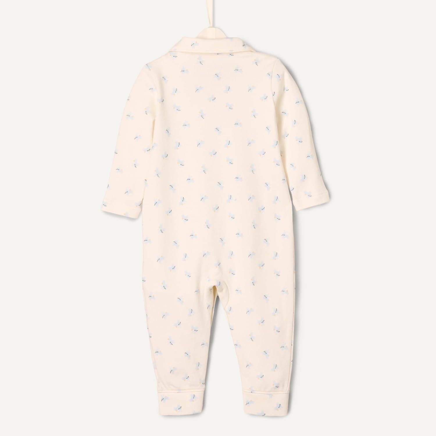 image:imageAmazon Essentials x Sofia Grainge Unisex Babies Cotton Footless Sleepsuit Pack of 2Blue Bunny Bear