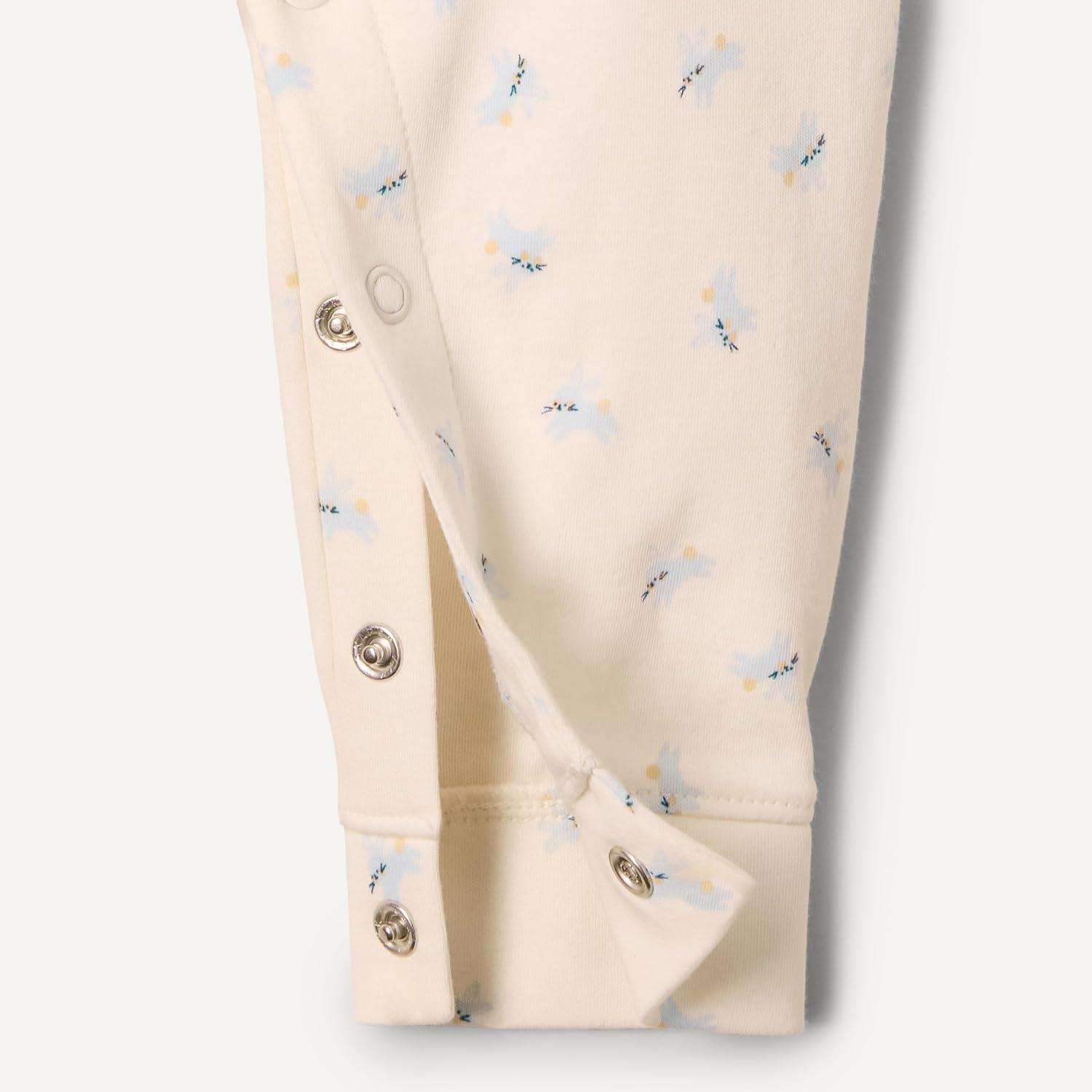 image:imageAmazon Essentials x Sofia Grainge Unisex Babies Cotton Footless Sleepsuit Pack of 2Blue Bunny Bear