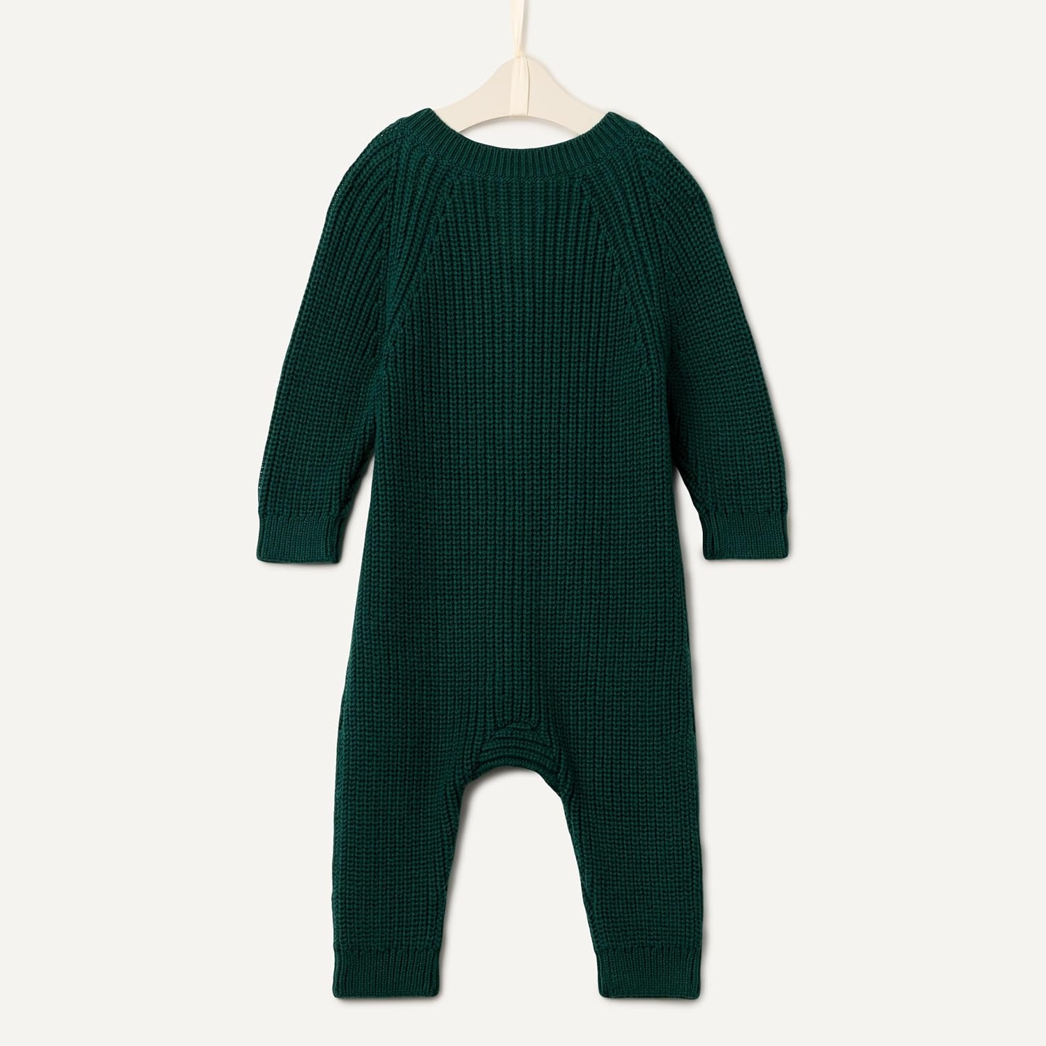 image:imageAmazon Essentials x Sofia Grainge Unisex Babies Cotton Knit PlaysuitDark Green