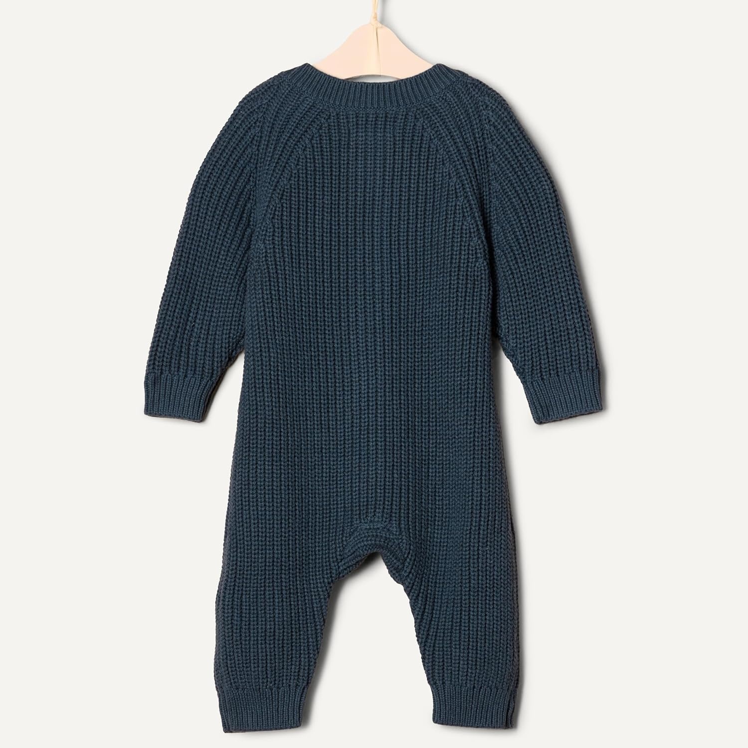 image:imageAmazon Essentials x Sofia Grainge Unisex Babies Cotton Knit PlaysuitDark Navy