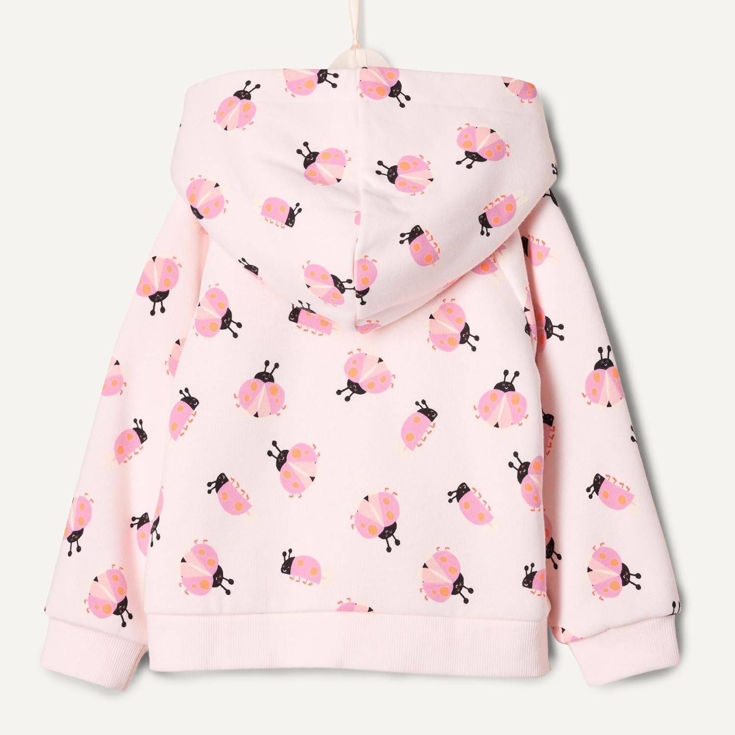 image:imageAmazon Essentials x Sofia Grainge Unisex Toddlers and Babies Zip Hoodie SweatshirtPale Pink Small Ladybugs