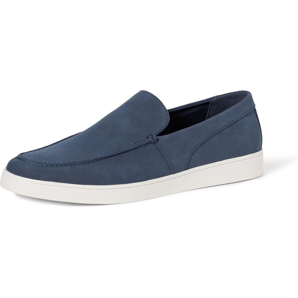 image:imageAmazon Essentials Mens Casual Slipon Loafer Sneakers with Memory FoamNavy Faux Suede