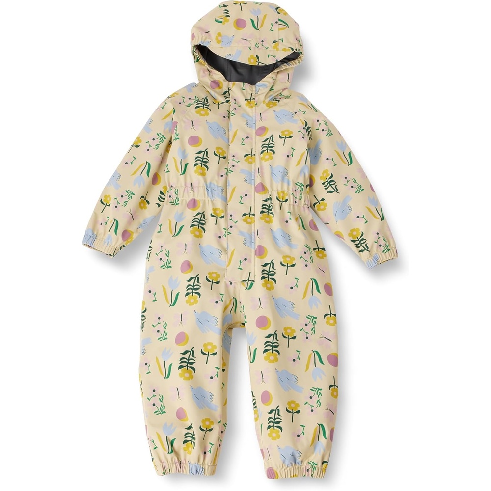 image:imageAmazon Essentials Unisex Kids and Toddlers Waterproof Rain SuitPastel Yellow Nature