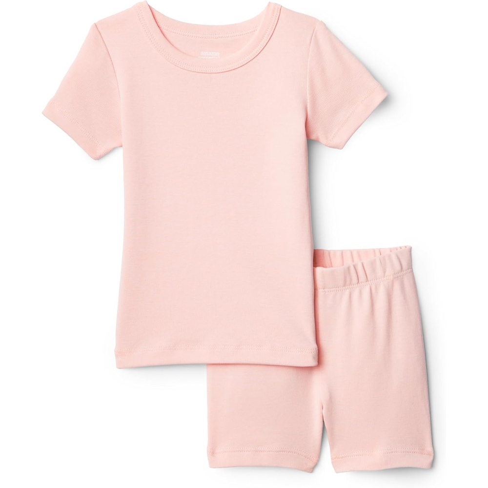 image:imageAmazon Essentials x Sofia Grainge Mommy and Me Short Sleeve Pajama SetLight Pink