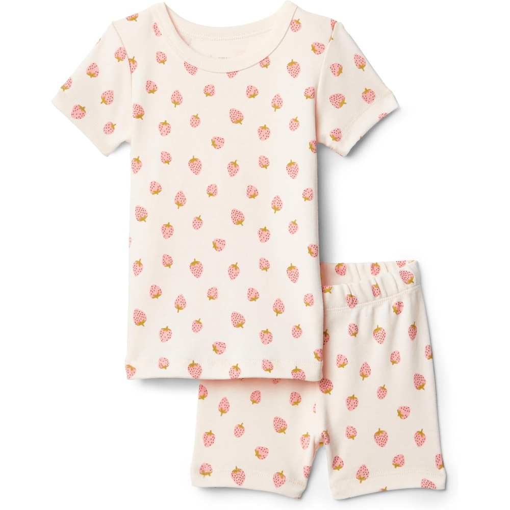 image:imageAmazon Essentials x Sofia Grainge Mommy and Me Short Sleeve Pajama SetPeach Strawberry Toss