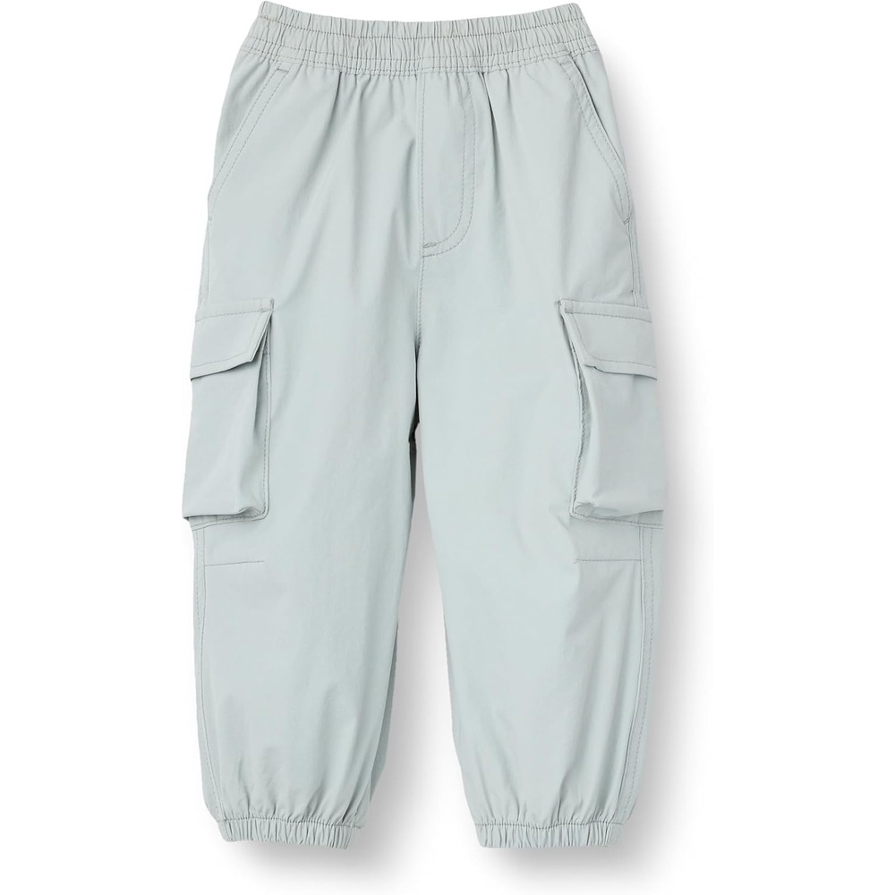 image:imageAmazon Essentials x Sofia Grainge Toddler and Baby Boys Nylon Parachute PantsGrey