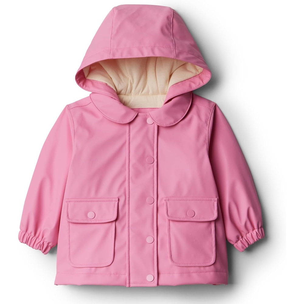 image:imageAmazon Essentials x Sofia Grainge Toddler and Baby Girls WaterRepellent Rain JacketRose