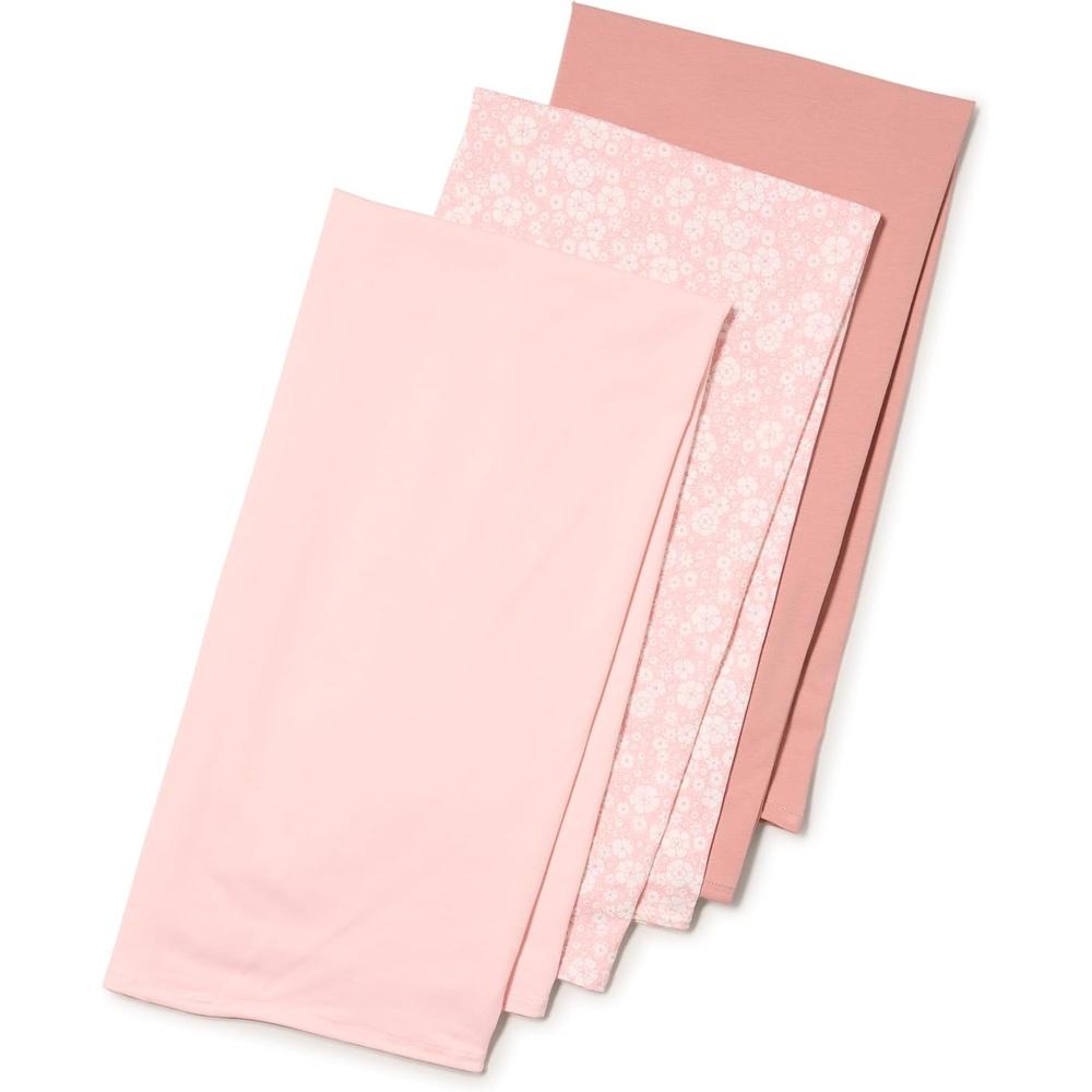 image:imageAmazon Essentials x Sofia Grainge Unisex Babies Swaddle BlanketPinkTerracottaFloral