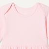 Amazon Essentials Baby Girls’ Cotton Long-Sleeve Dress with Gathered Waist, Pack of 3(Pale Pink/Blue Posey Floral)