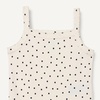 Amazon Essentials Baby Girls’ Cotton Sleeveless Bodysuits, Baby Clothes, Pack of 3(Oatmeal Heather/Navy/Dots)
