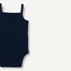 Amazon Essentials Baby Girls’ Cotton Sleeveless Bodysuits, Baby Clothes, Pack of 3(Oatmeal Heather/Navy/Dots)