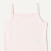 Amazon Essentials Baby Girls’ Cotton Sleeveless Bodysuits, Baby Clothes, Pack of 3(Pale Pink/White/French Stripe)