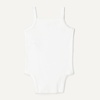 Amazon Essentials Baby Girls’ Cotton Sleeveless Bodysuits, Baby Clothes, Pack of 3(White)