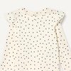 Amazon Essentials Baby Girls’ Long-Sleeved Ruffle Bodysuits(Navy/Dots)