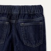 Amazon Essentials Baby Girls’ Soft Stretch Relaxed-Fit Wide Leg Jeans(Dark Wash)