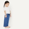 Amazon Essentials Baby Girls’ Soft Stretch Relaxed-Fit Wide Leg Jeans(Medium Blue Vintage)