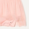 Amazon Essentials Baby Girls’ Tulle Bodysuit Dress with Puff Sleeves(Light Pink)