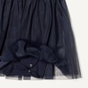Amazon Essentials Baby Girls’ Tulle Bodysuit Dress with Puff Sleeves(Navy)