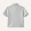 Amazon Essentials Boys and Toddlers’ Cotton Spandex Pique Polo Shirt, Breathable Stretch Knit(Light Grey Heather)