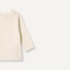 Amazon Essentials Boys and Toddlers’ Relaxed-Fit 100% Cotton Long-Sleeve T-Shirts(Oatmeal Heather/Stripe)