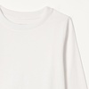Amazon Essentials Boys and Toddlers’ Relaxed-Fit 100% Cotton Long-Sleeve T-Shirts(White)