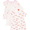 Amazon Essentials Disney | Marvel | Star Wars | Princess Babies, Toddlers, and Girls’ Dresses, Pack of 3(Minnie Rainbow Chaser)