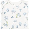 Amazon Essentials Disney | Marvel | Star Wars | Princess Baby Girls’ Cotton Knit Short-Sleeve Bodysuits, Pack of 6(6-pack Alice Tea Party)