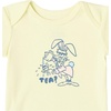 Amazon Essentials Disney | Marvel | Star Wars | Princess Baby Girls’ Cotton Knit Short-Sleeve Bodysuits, Pack of 6(6-pack Alice Tea Party)