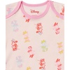Amazon Essentials Disney | Marvel | Star Wars | Princess Baby Girls’ Cotton Knit Short-Sleeve Bodysuits, Pack of 6(Minnie Rainbow Chaser)