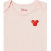 Amazon Essentials Disney | Marvel | Star Wars | Princess Baby Girls’ Cotton Knit Short-Sleeve Bodysuits, Pack of 6(Minnie Rainbow Chaser)