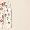 Amazon Essentials Disney | Marvel | Star Wars Toddler and Baby Boys’ Cotton Knit Jogger Pants, Multipacks(Blue Stripe/Grey/Orange/White Toy Story Friends)
