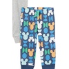 Amazon Essentials Disney | Marvel | Star Wars Toddler and Baby Boys’ Cotton Knit Jogger Pants, Multipacks(Mickey Oh Boy)