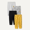 Amazon Essentials Disney | Marvel | Star Wars Toddler and Baby Boys’ Cotton Knit Jogger Pants, Multipacks(Winnie the Pooh Oh Bother!)