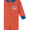 Amazon Essentials Disney | Marvel | Star Wars Unisex Babies’ Snug-Fit Cotton Footed Sleepers, Multipacks(2-pack Marvel Amazing Spider-man)