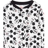 Amazon Essentials Disney | Marvel | Star Wars Unisex Babies’ Snug-Fit Cotton Footed Sleepers, Multipacks(2-pack Mickey Moods)