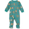 Amazon Essentials Disney | Marvel | Star Wars Unisex Babies’ Snug-Fit Cotton Footed Sleepers, Multipacks(Festive Marvel)