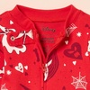 Amazon Essentials Disney | Marvel | Star Wars Unisex Babies’ Snug-Fit Cotton Footed Sleepers, Multipacks(Nightmare Valentine – Sleep & Play)