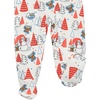 Amazon Essentials Disney | Marvel | Star Wars Unisex Babies’ Snug-Fit Cotton Footed Sleepers, Multipacks(Star Wars Mando Winter – Sleep & Play)