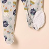 Amazon Essentials Disney | Marvel | Star Wars Unisex Babies’ Snug-Fit Cotton Footed Sleepers, Multipacks(Star Wars Winter)