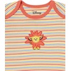 Amazon Essentials Disney Unisex Babies’ Cotton Knit Long-Sleeve Bodysuits, Pack of 5(Lion King Play Eat Roar)