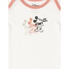 Amazon Essentials Disney Unisex Babies’ Cotton Knit Long-Sleeve Bodysuits, Pack of 5(Mickey Expressions)